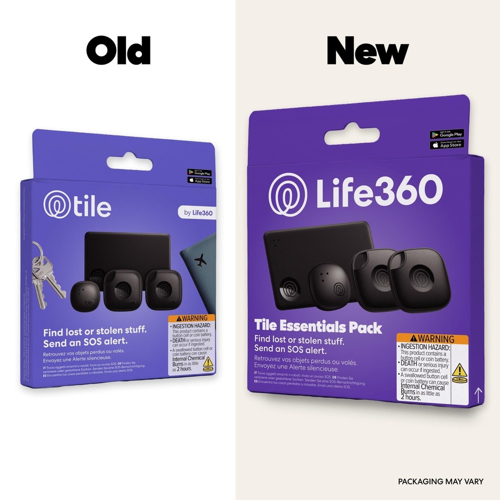 Tile Essentials - Bluetooth Trackers & Item Locators for Keys, Wallets, Remot...