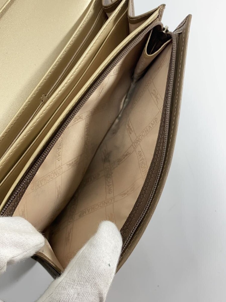 LONGCHAMP Long Wallet CML Plain Women's