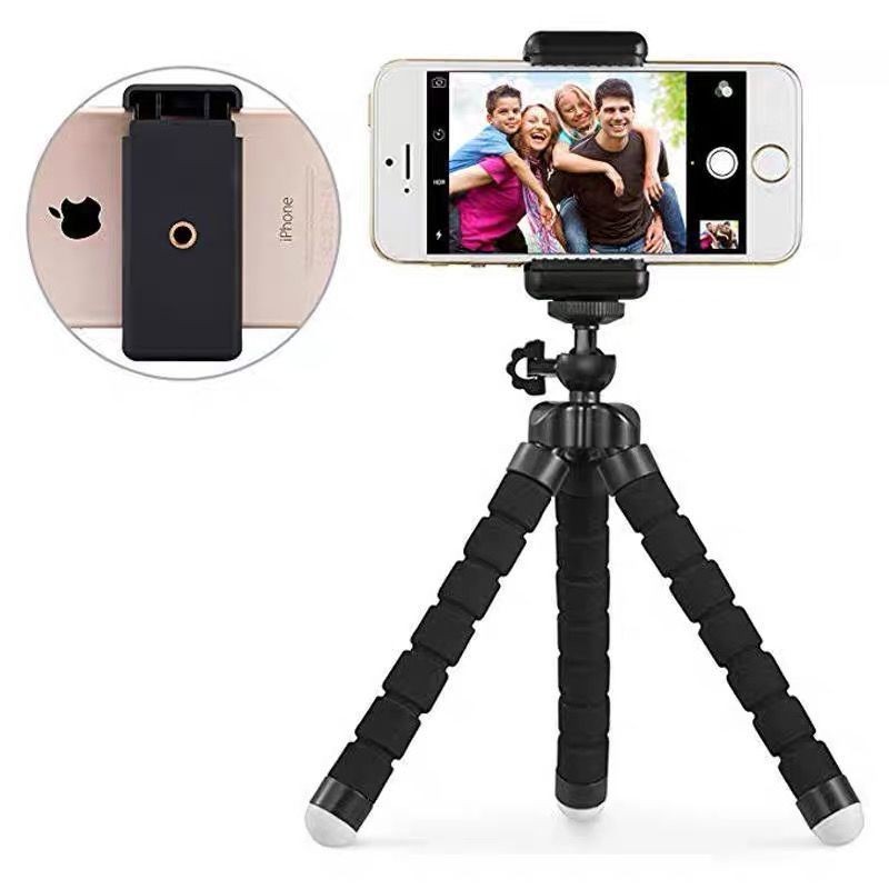 Adjustable Tripod Stand Flexible Octopus Phone Holder for iPhone Camera Bracket