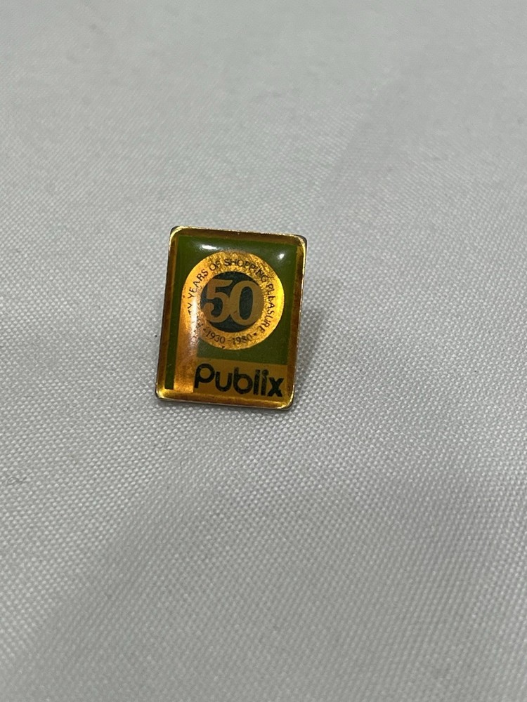 Publix pin 50 Years pin B63 COLLECTION SELL DOWN