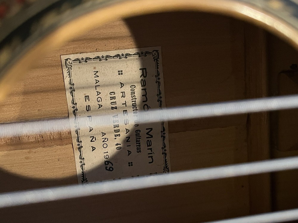 Ramon Marin Guitar 1969