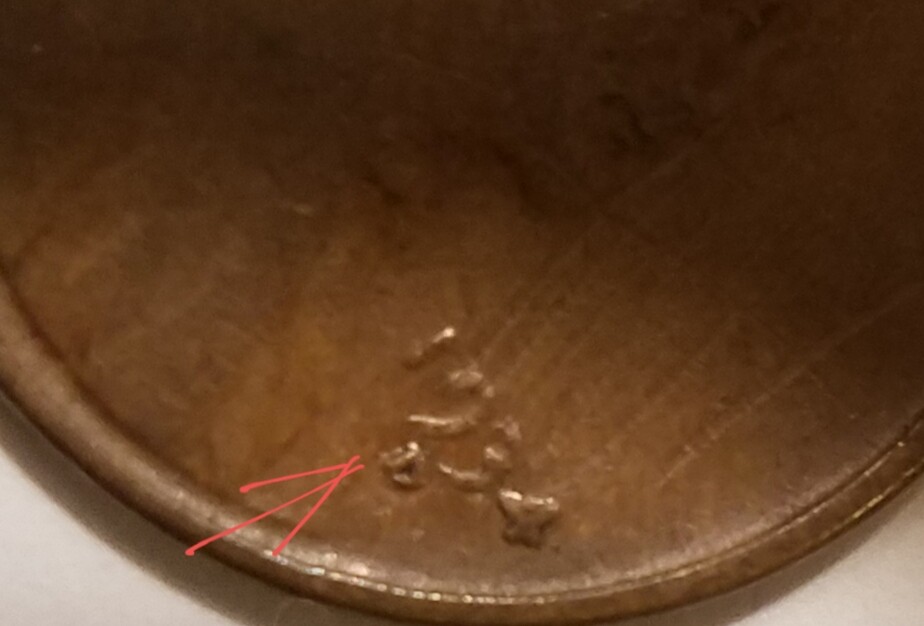 1934-D Lincoln Wheat Penny with Repunched Mintmark Error - L@@k