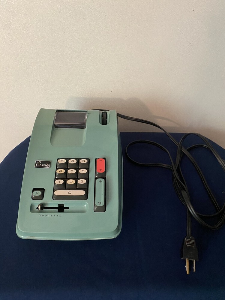 Vintage Adding Machine Grants