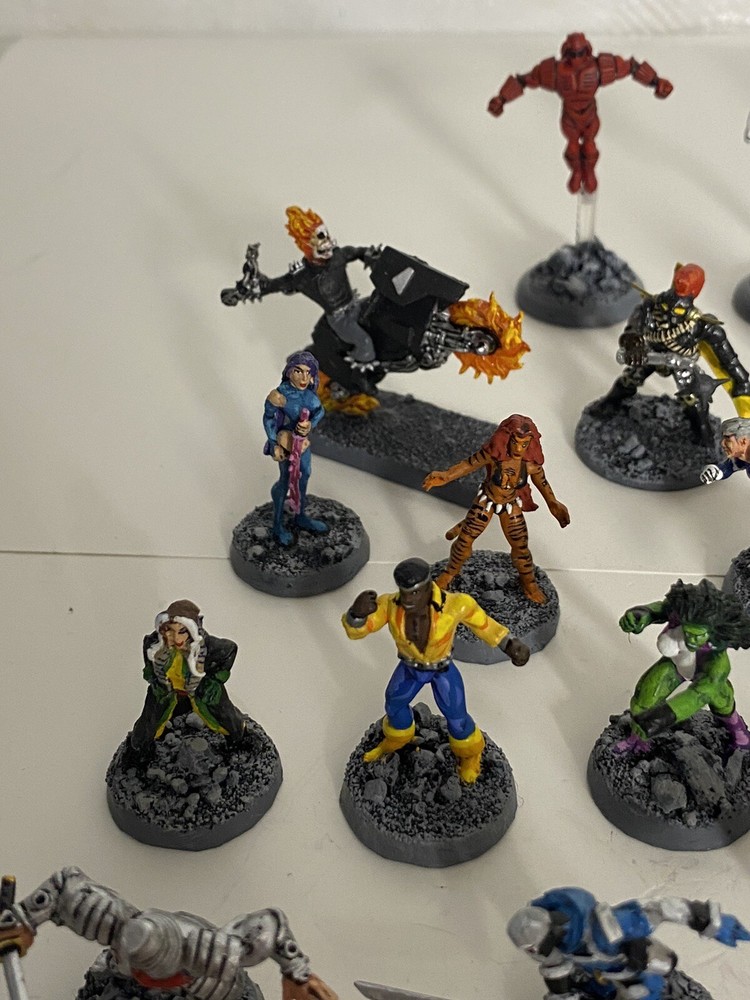 Marvel Superhero #2 Custom painted miniatures Rare Wizkid E2