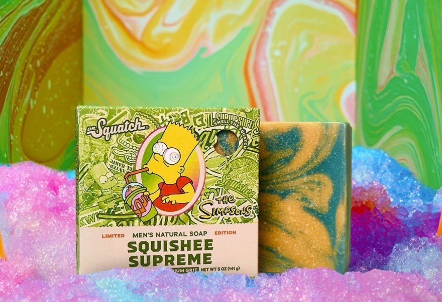 Dr. Squatch Limited Edition Simpsons 2 Pack D'Oh-Nut Delirium & Squishee Supreme