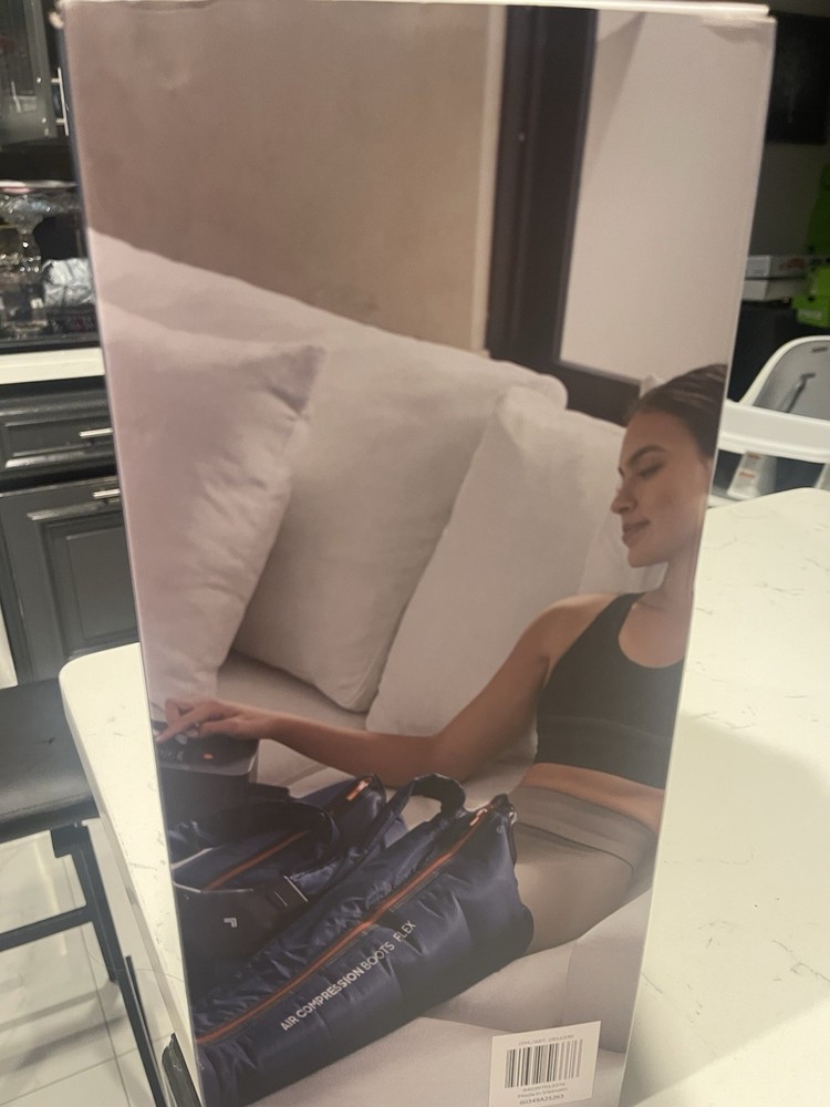 Sharper Image Air Compression Boots Flex Leg Recovery Small-medium