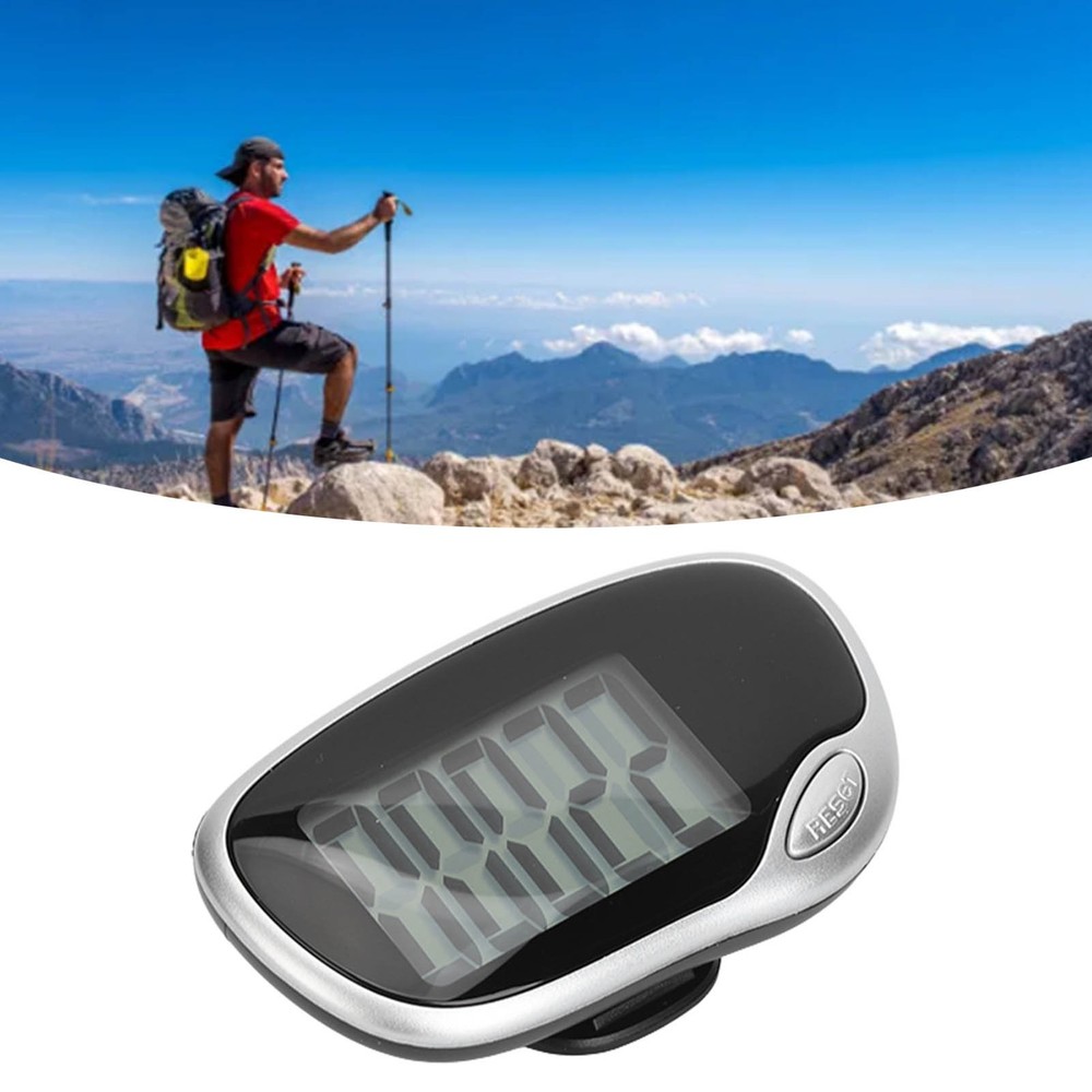 ♡ Walking Pedometer Large Digital Display Screen Accurate Step Counter For