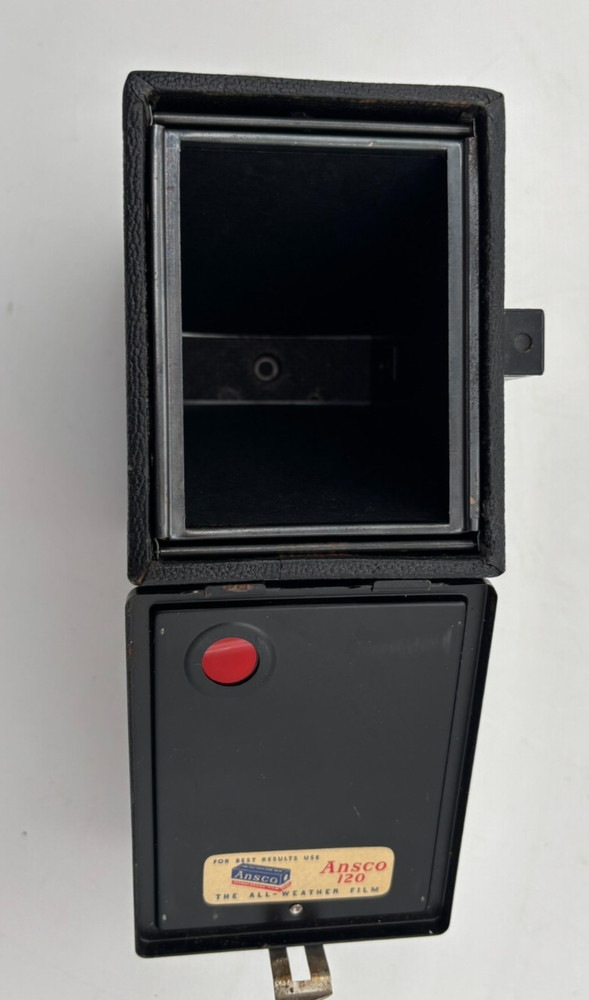 Vintage Ansco Shur-Flash box camera.