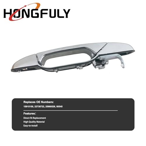 Exterior Chrome Door Handle Front Right Passenger Side Front Passenger Side(FR)