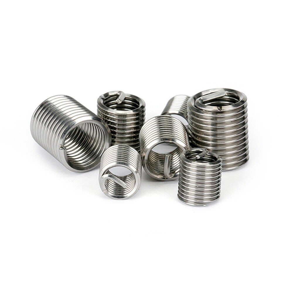 50pcs M4 x 0.7 x 1D Thread Insert 304SS Wire Insert Thread Repair