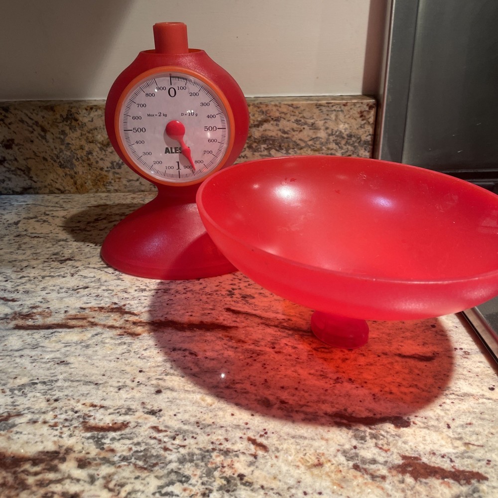 Vintage Alessi "Molly" Kitchen Scale