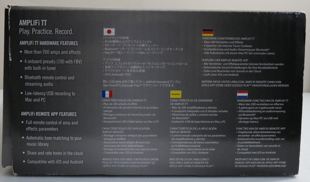 Line 6 Amplifi TT Multi-Effects Guitar Effects Complete w/ Original Box