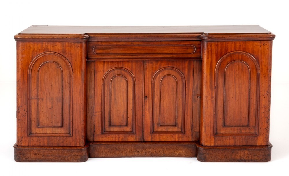 Victorian Mahogany Sideboard Antique Server 1860
