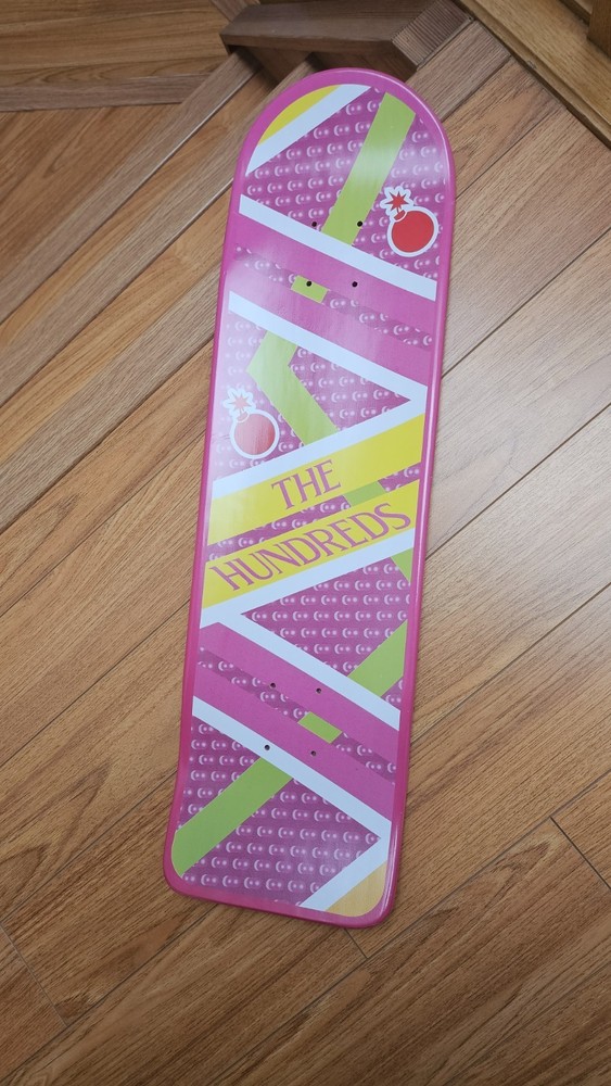 The Hundreds BACK TO THE FUTURE Skateboard Deck