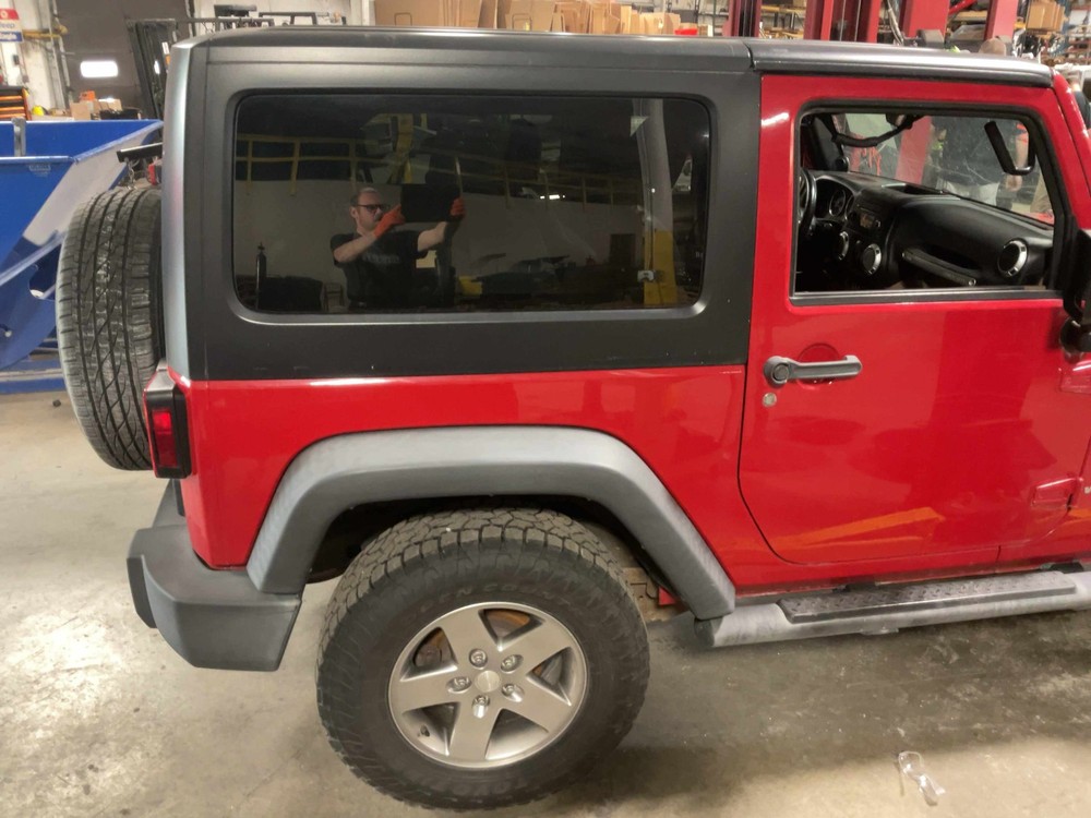 Used Windshield Frame fits: 2011 Jeep Wrangler Grade A