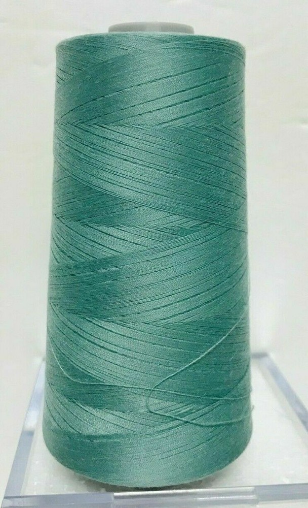 COATS POLYESTER Corespun 6000 Yard Spool THREAD Dark Aqua TEX 24