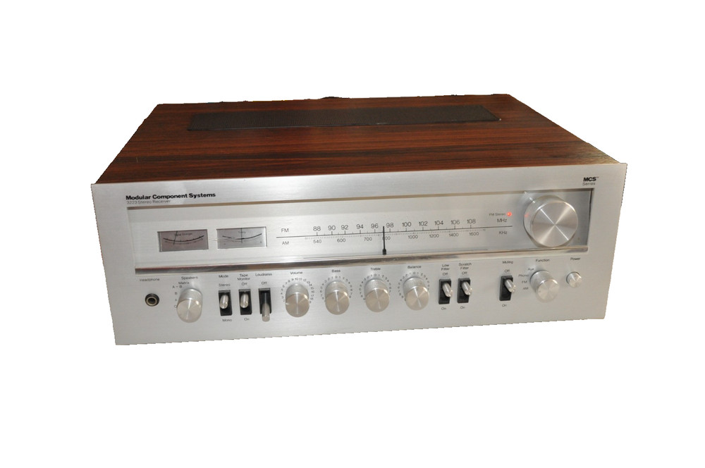 Vintage Modular Component Systems MCS 3223 Stereo Receiver Tested & Working