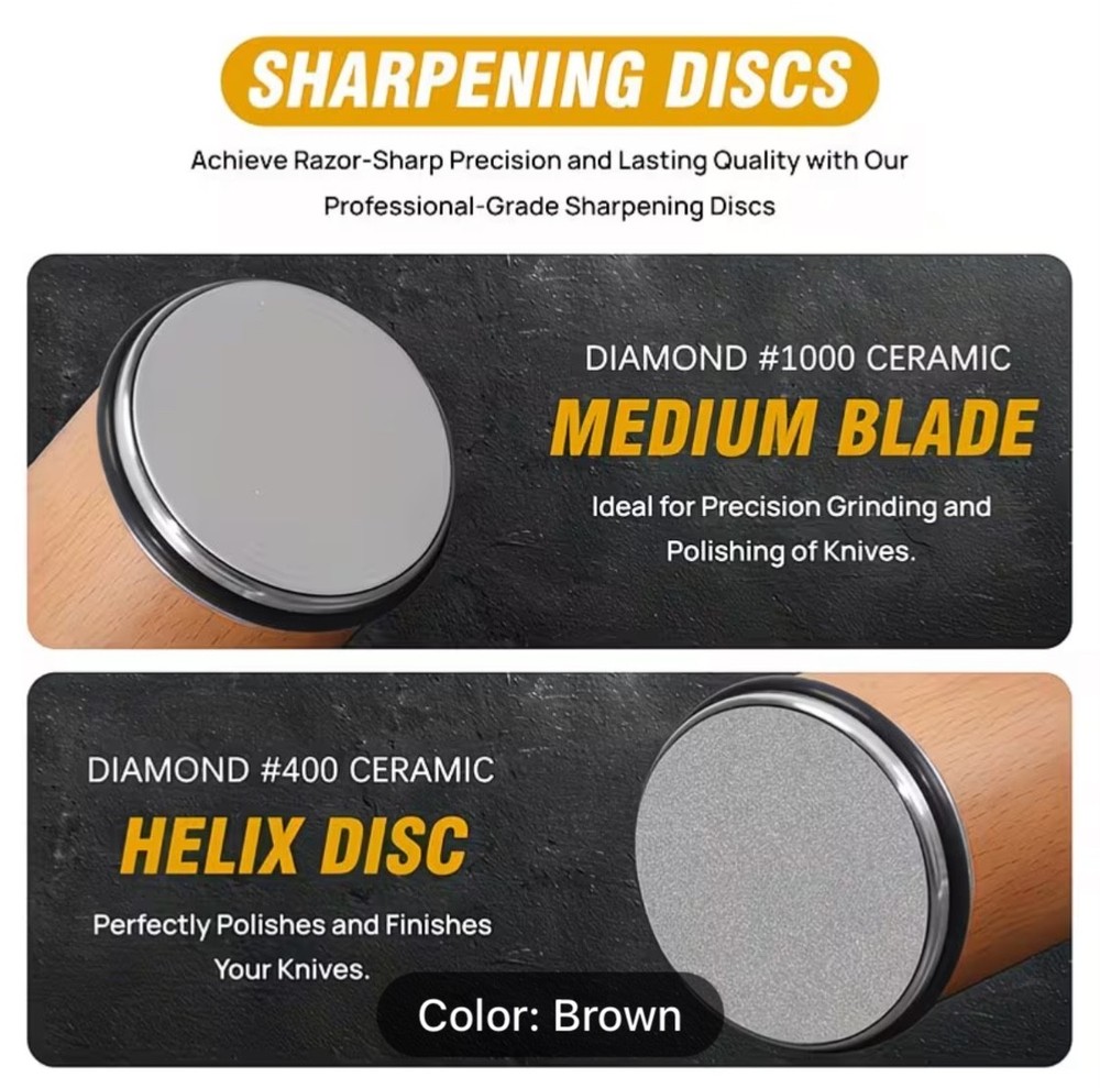 [Rolling | Diamond] Diamond Rolling Knife Sharpener Kit | Knife Sharpening Tool