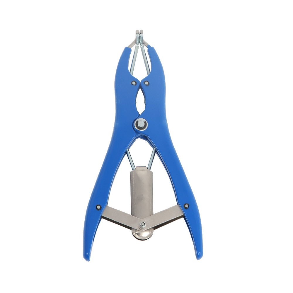 Elastrator Castration Plier W/ 100 Rubber Rings Applicator Castrator Ring Green