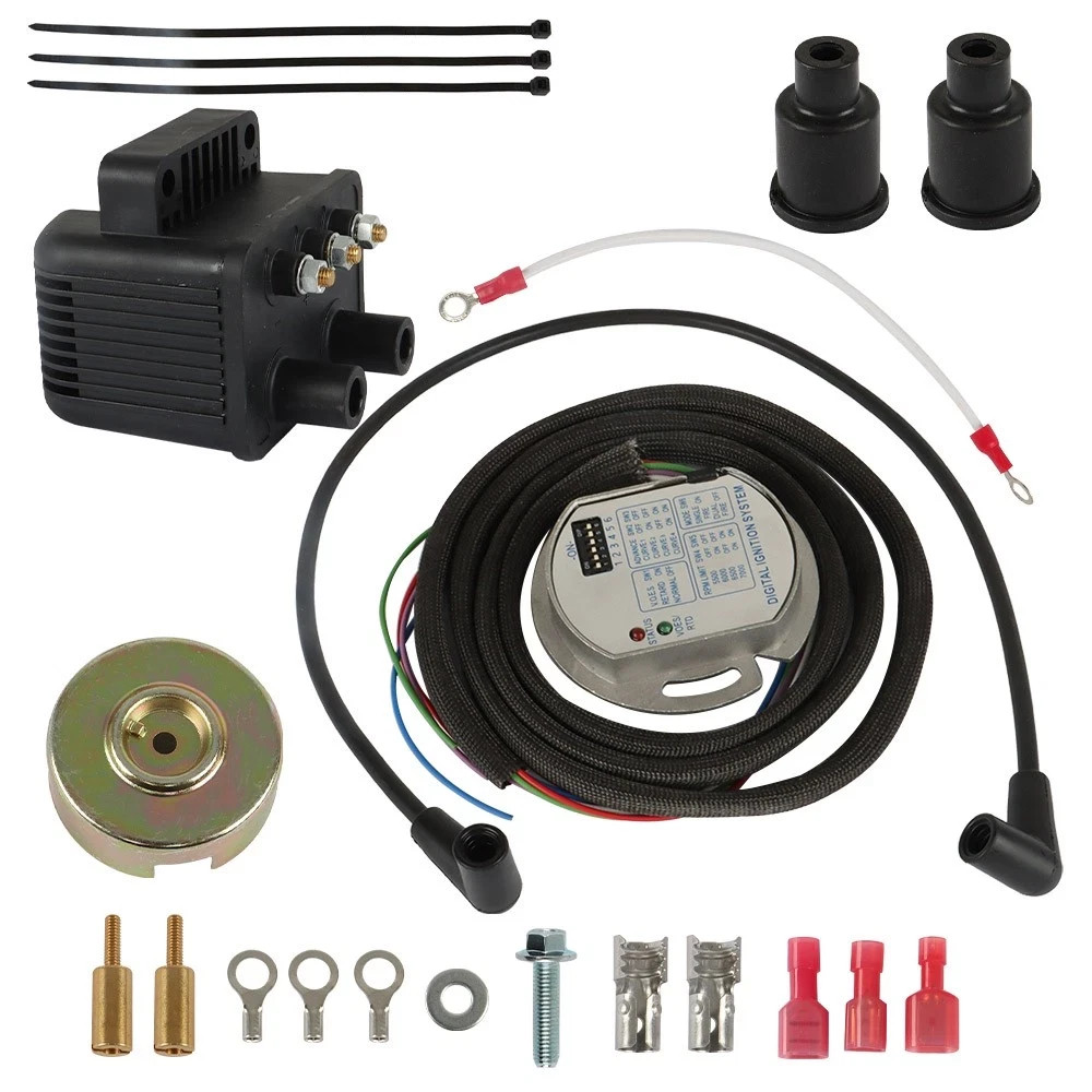 53-660 Single Fire.Programmable Ignition Kit For Big Twin Evo 53-644 US