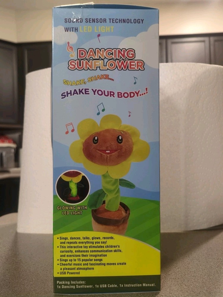 Singing Sunflower Rechargeable