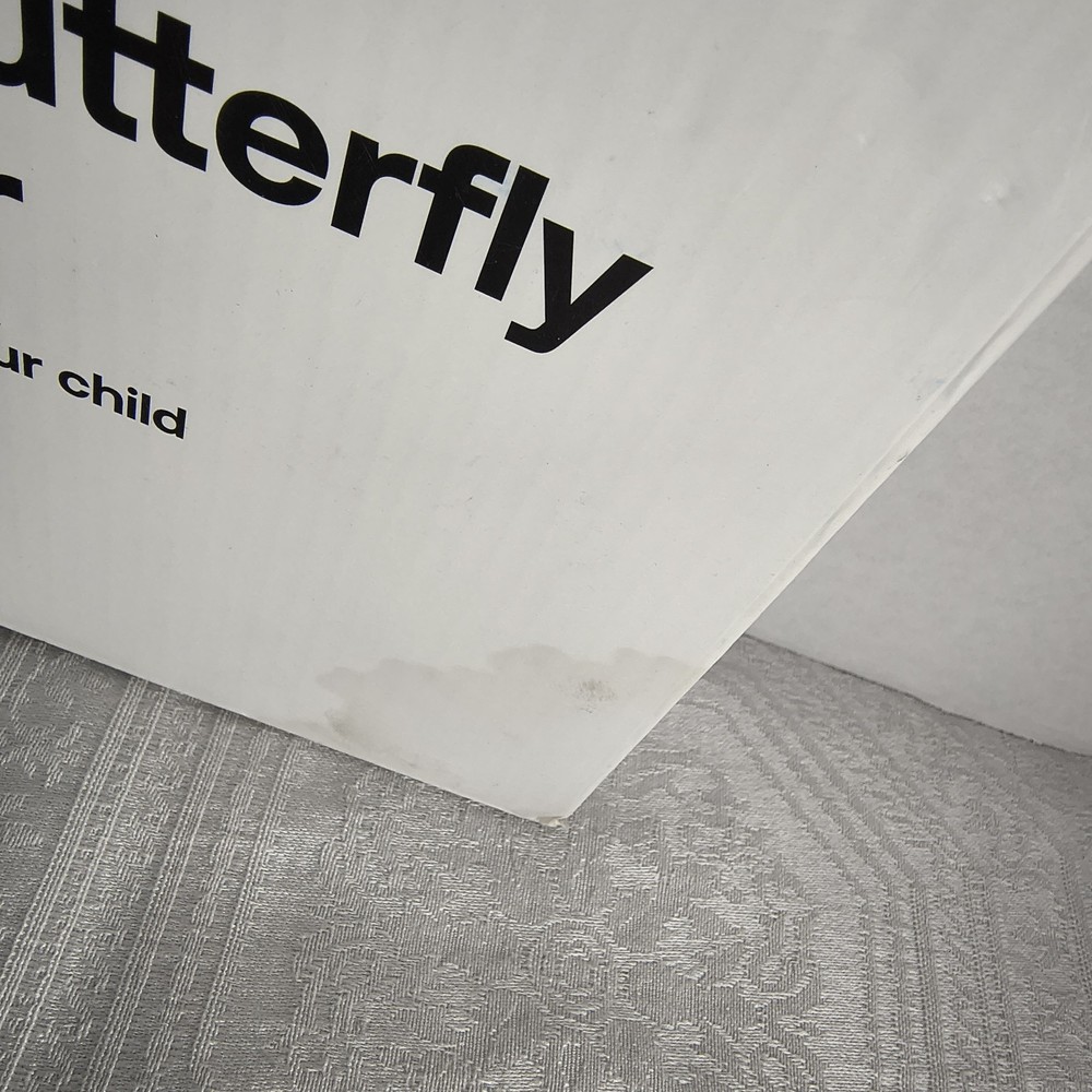Bugaboo Butterfly Bumper Bar Stroller Accessory Black Leather