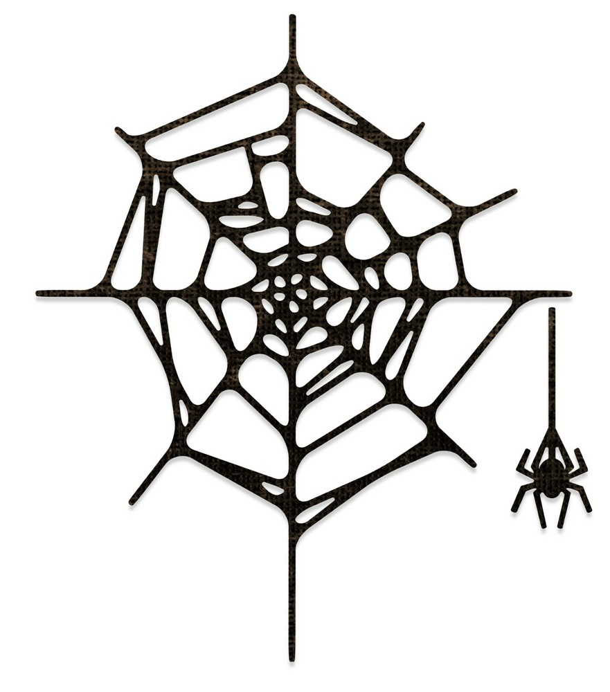 Sizzix Thinlits Spider Web #664747 2pk set Retail $14.99 by Tim Holtz