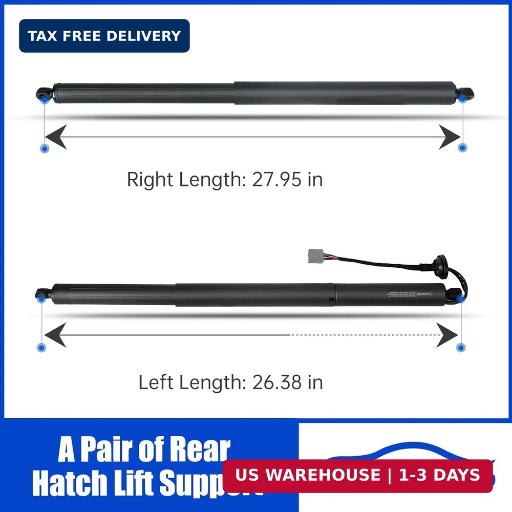 OTUAYAUTO Electric Rear Hatch Struts - Replacement for 2011-2015 Ford Explorer R