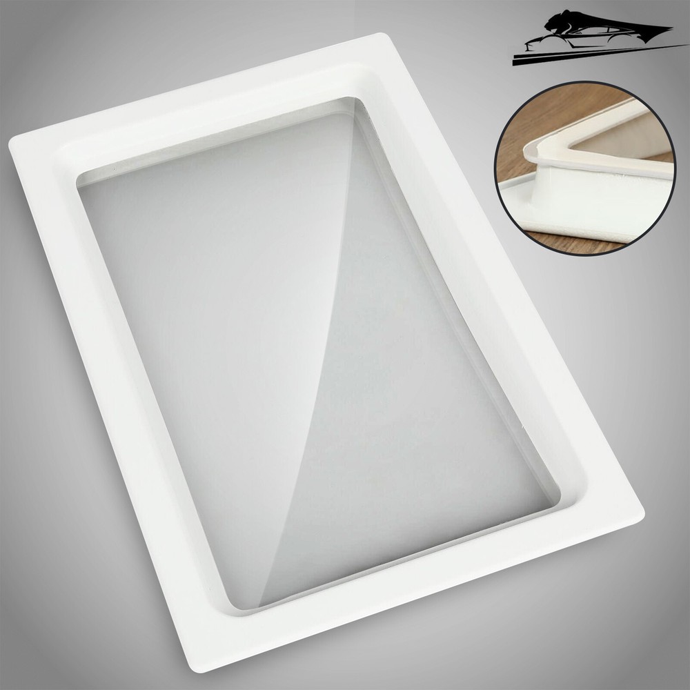 ABS Plastic Skylight Inner Dome For 22"x14" RV Skylight Opening w/Clear Window