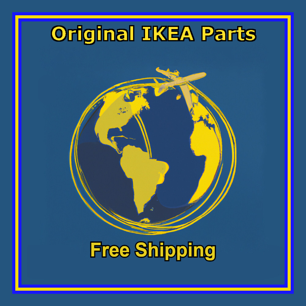 128537 X 2 IKEA Utrusta Drawer fixing/ support in white