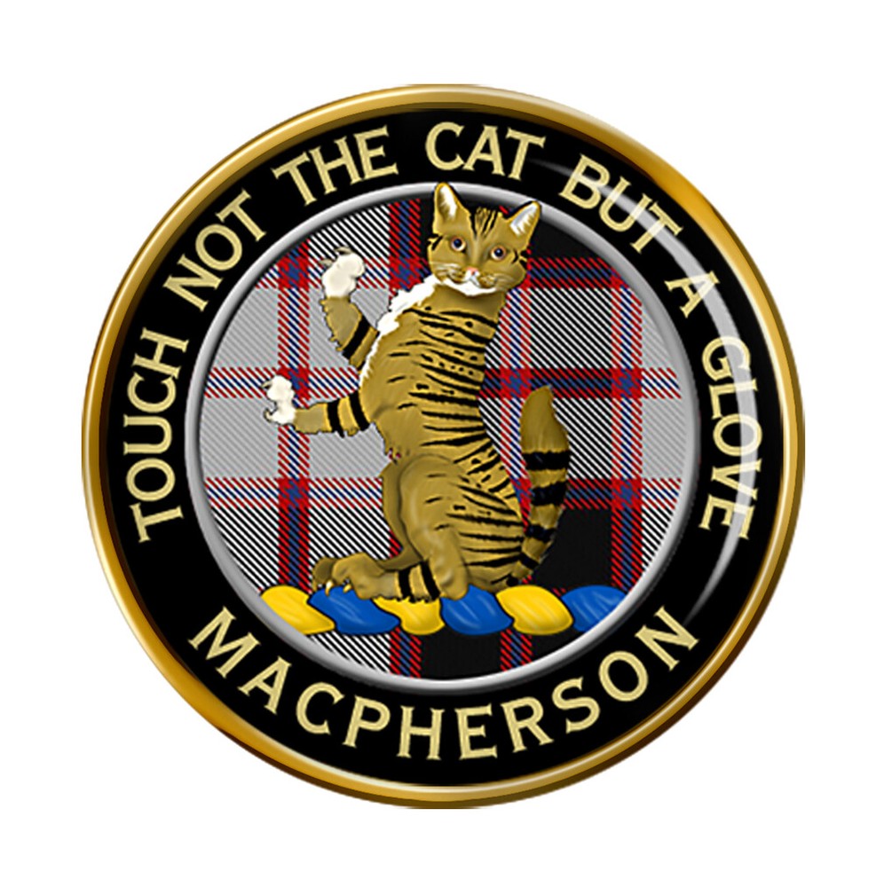 Macpherson Scottish Clan Pin Badge
