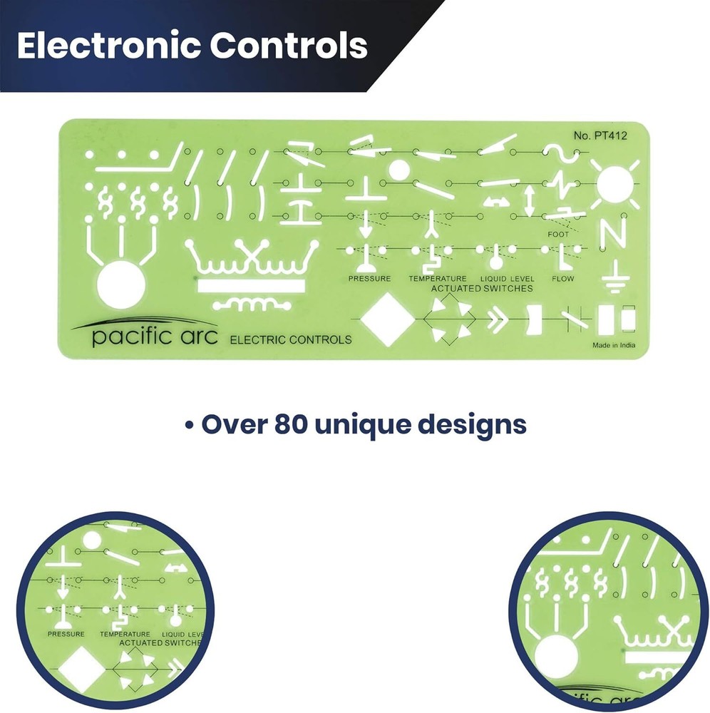 Pacific Arc Electrical Controls Template Guide, Standard Symbols