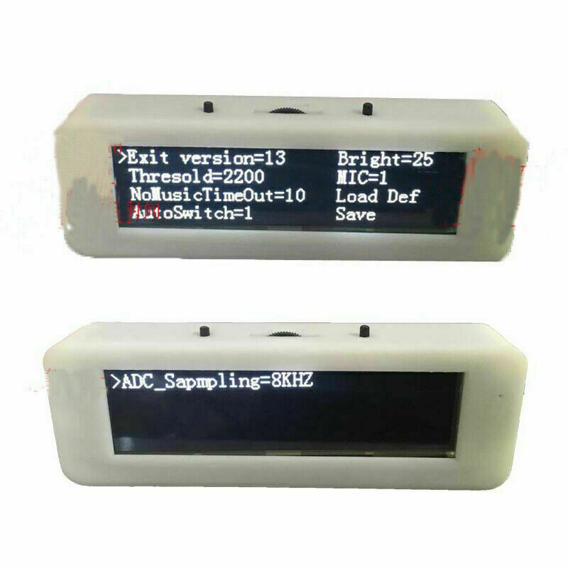 3.12 inch OLED Music Spectrum Display Analyzer Audio Level Indicator VU Meter