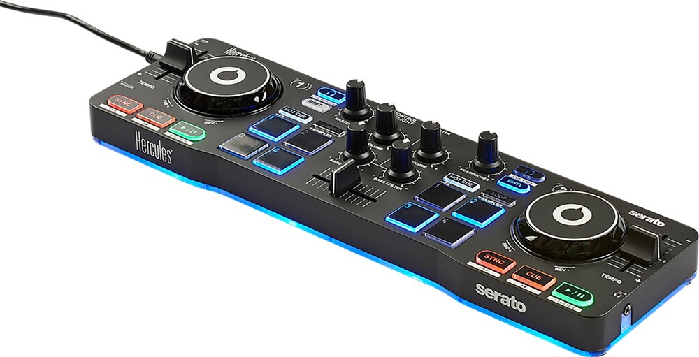 Hercules DJControl Starlight Ultra Portable Compact DJ Controller