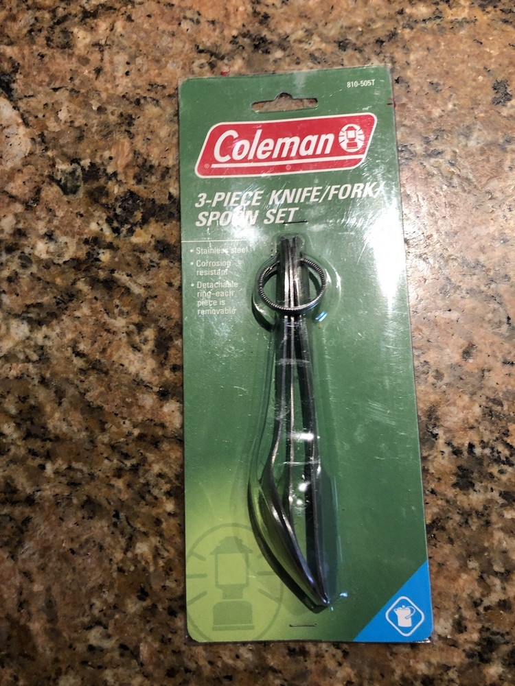 Coleman 3 Piece Knife/fork/spoon Set