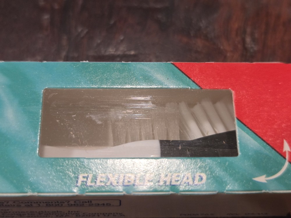 Vtg NOS Colgate Navigator Soft Compact Comfortable Clean Toothbrush 2003 ~READ~