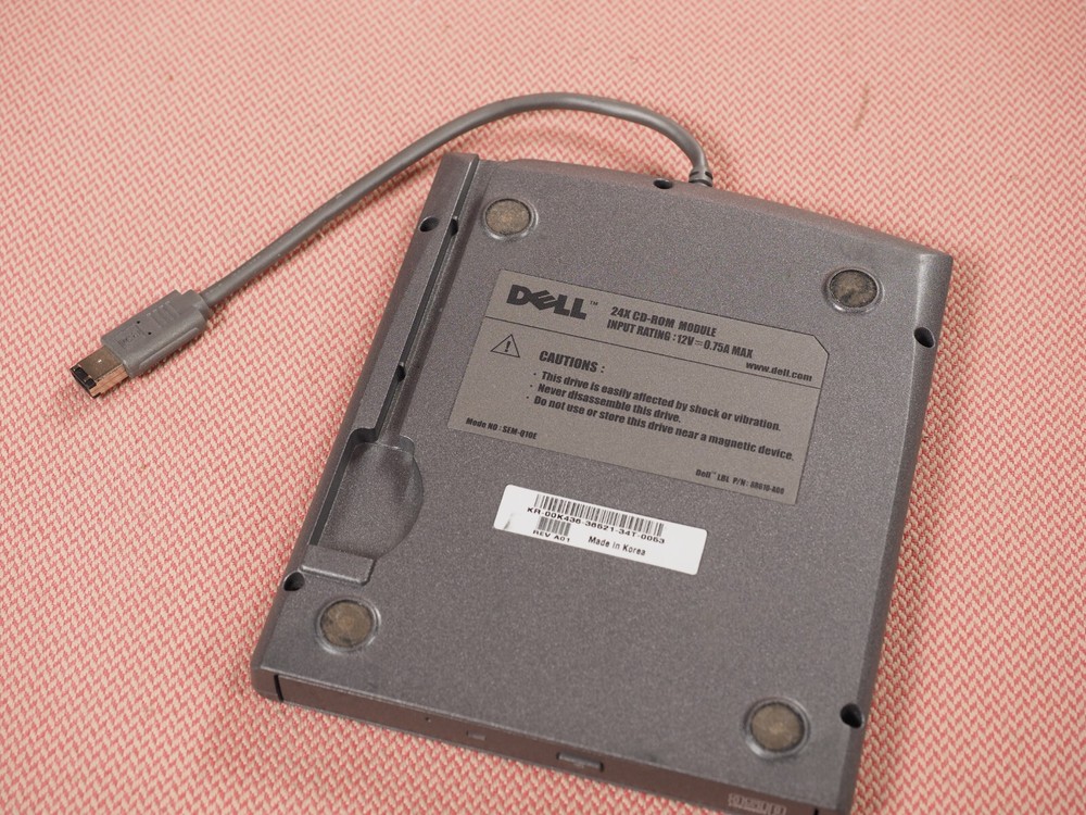 Dell 24X CD-Rom Module Optical Drive P/N 8R610-A00 SEM Q10E