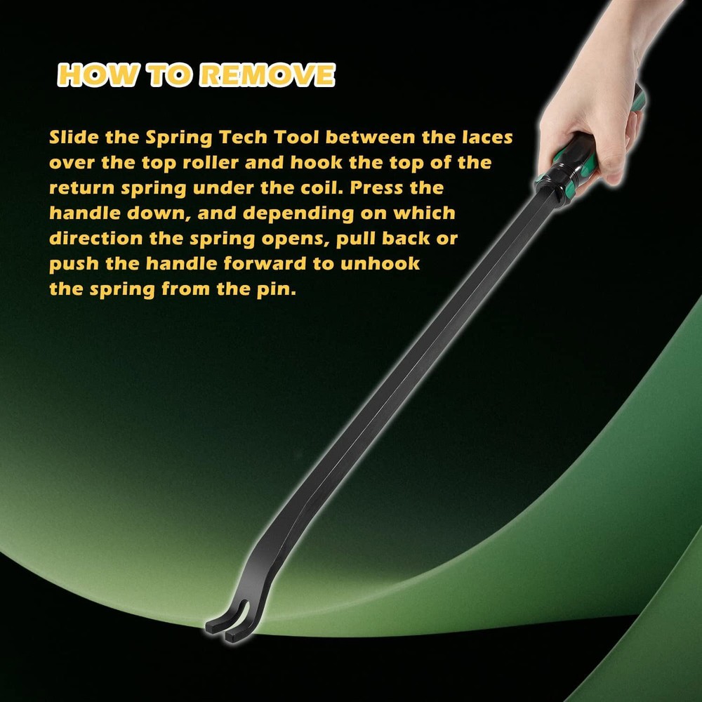 Brake Return Spring Tech Tool for Trucks & Trailers with Air Brakes with S Cam