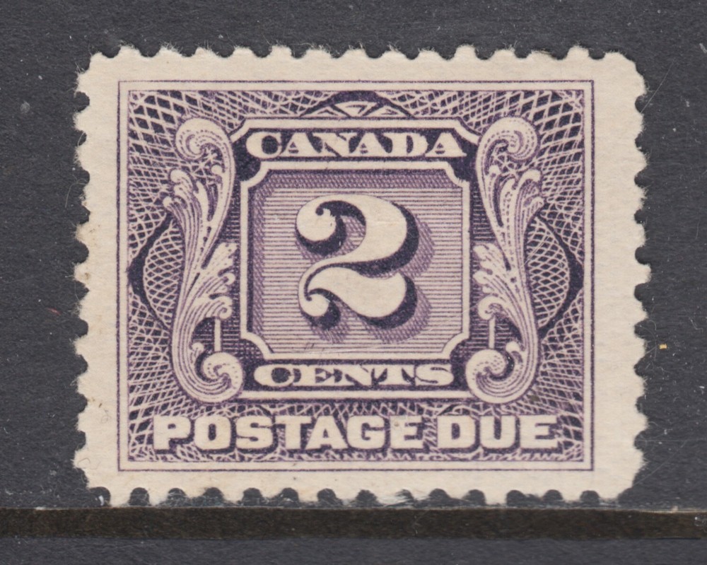Canada Sc J2 MLH. 1906 2c violet Postage Due, well centered, VLH, VF