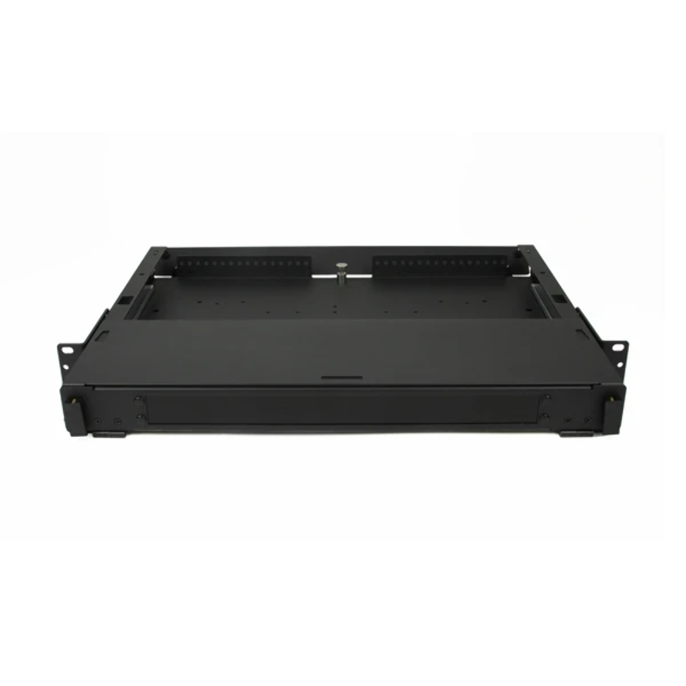 Fiber Rackmount Panel Front Panel Covered 12 LC OM3 MM 10 Gigabit