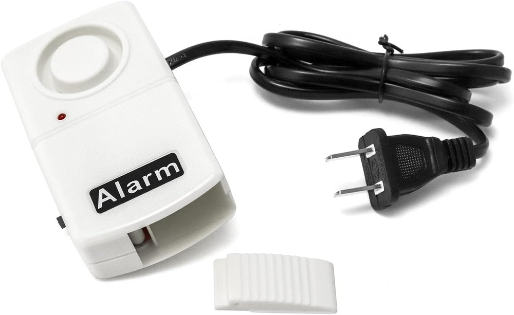 QWORK Power Failure Alarm, 4 Pack Automatic Power Cut Failure Outage Alarm 120Db
