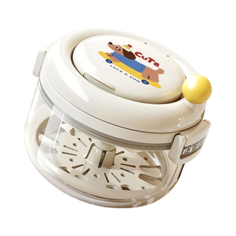 Orthodontic Gear Storage Container Manual Cleaning Function Mirror Included