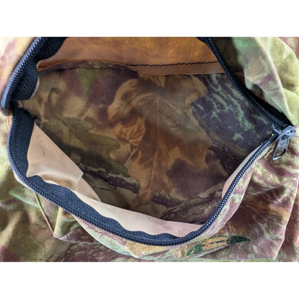 Fieldline Camouflage Backpack Leaf Pattern Hunting Daypack Brown Green