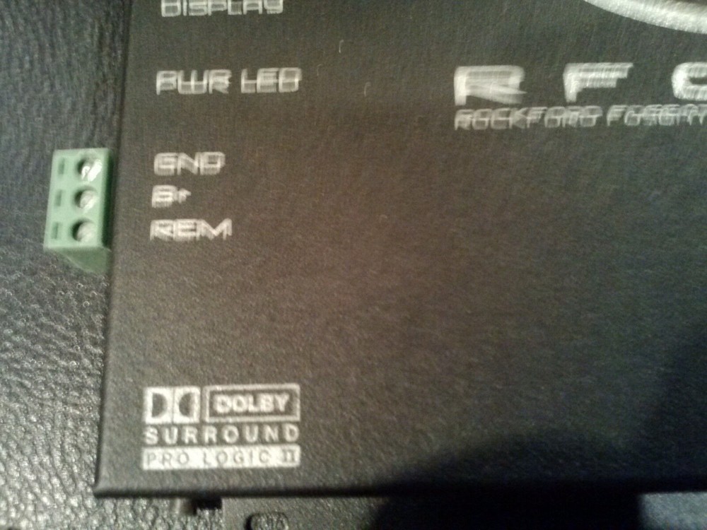 3-Pin Power Ground Remote Plug Tru Technology Line Amp Conditioner Driver