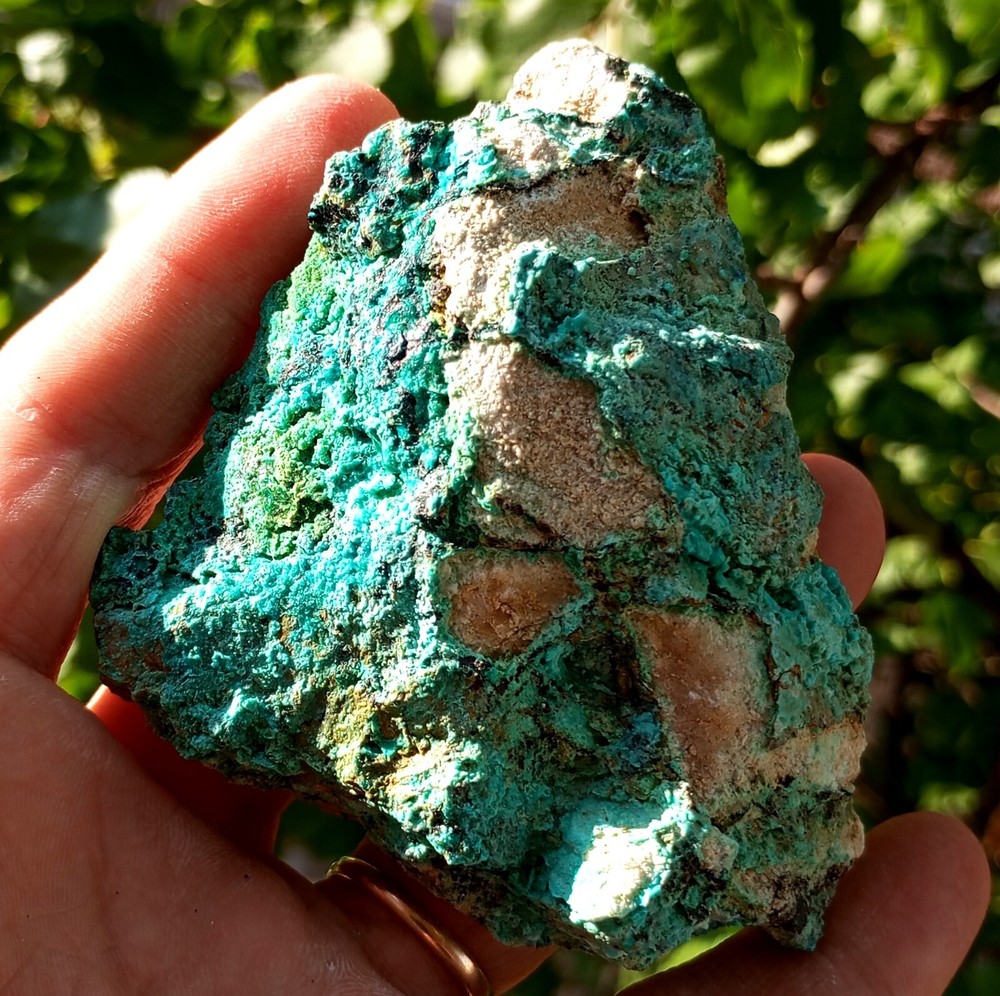 Marvelous Color  Aurichalcite