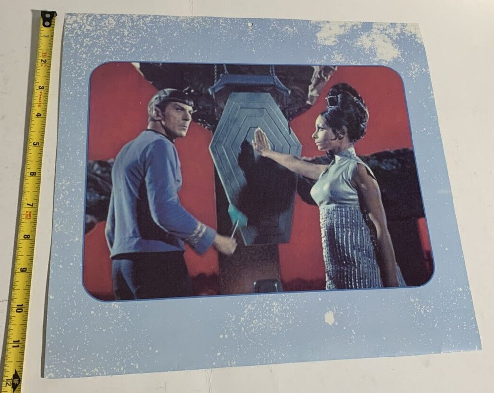 Spock and Tepring 1966 STAR TREK Picture