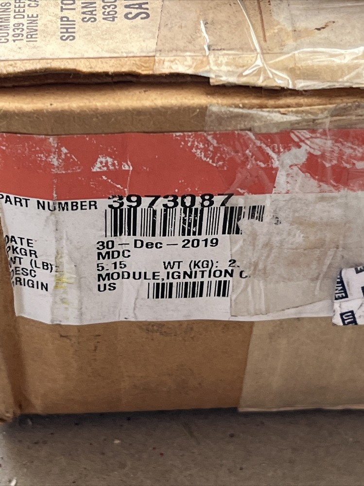 Cummins ecm ecu computer 3973087 **New**