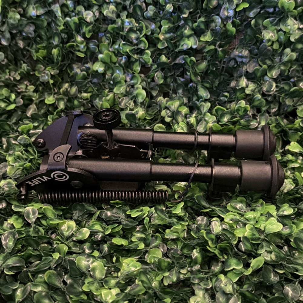 CVLIFE 6-9 Inches Tactical Rifle Bipod Adjust Spring Return with Quick Release