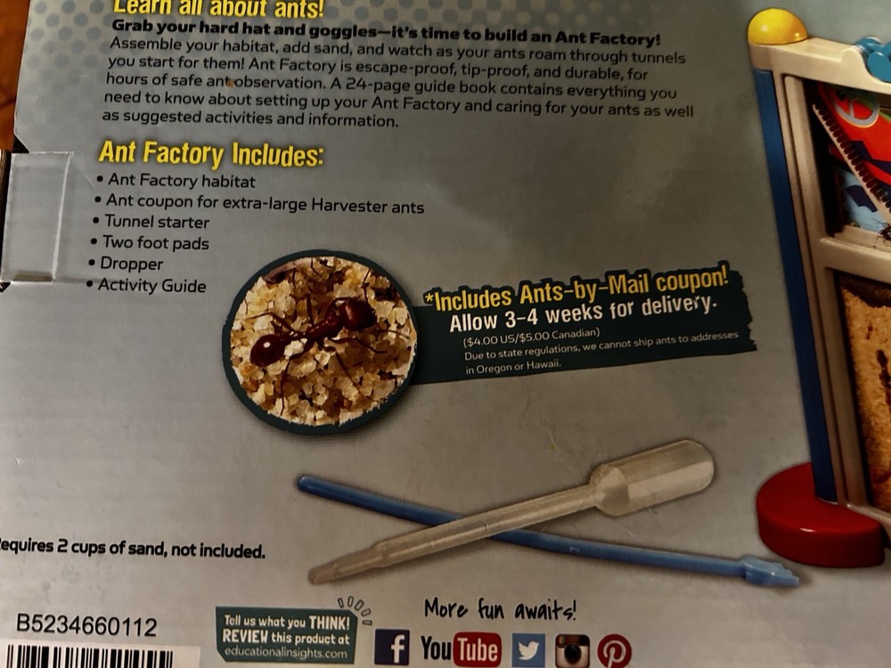 Ant Factory Ant Farm