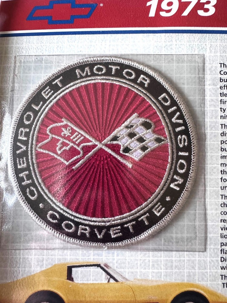OFFICIAL CORVETTE PATCH COLLECTION 1953-2003 WILLABEE & WARD - SEE DESCRIPTION
